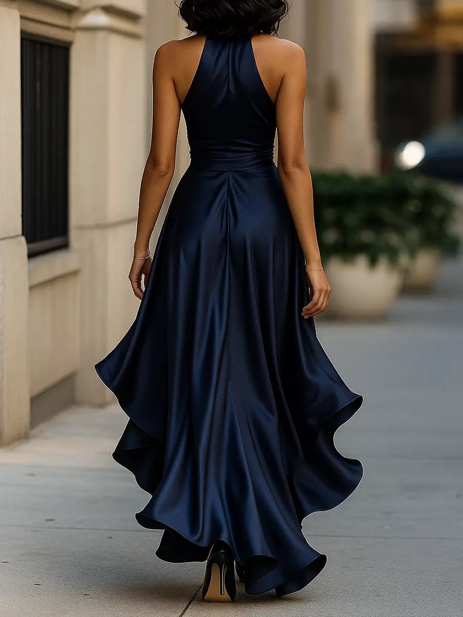 Daphne™ | Elegant Evening Dress with Airy Asymmetrical Line