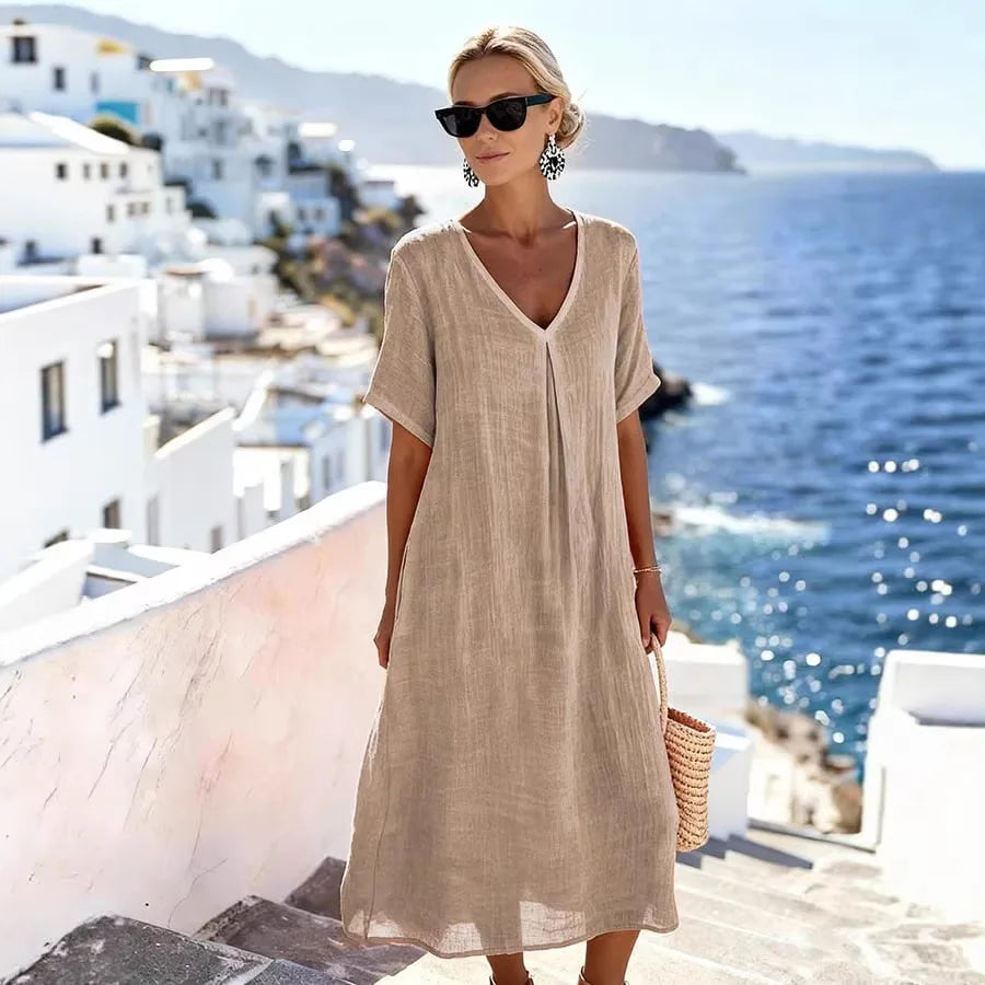 Melina™ | Airy summer dress with elegant fluid fit