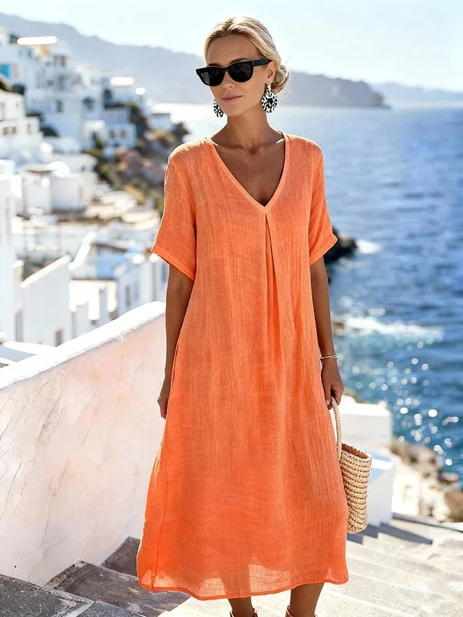 Melina™ | Airy summer dress with elegant fluid fit