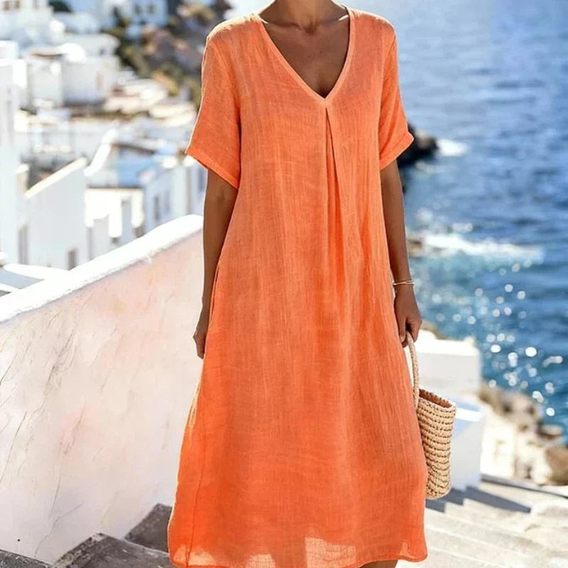 Melina™ | Airy summer dress with elegant fluid fit