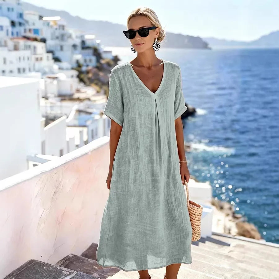 Melina™ | Airy summer dress with elegant fluid fit