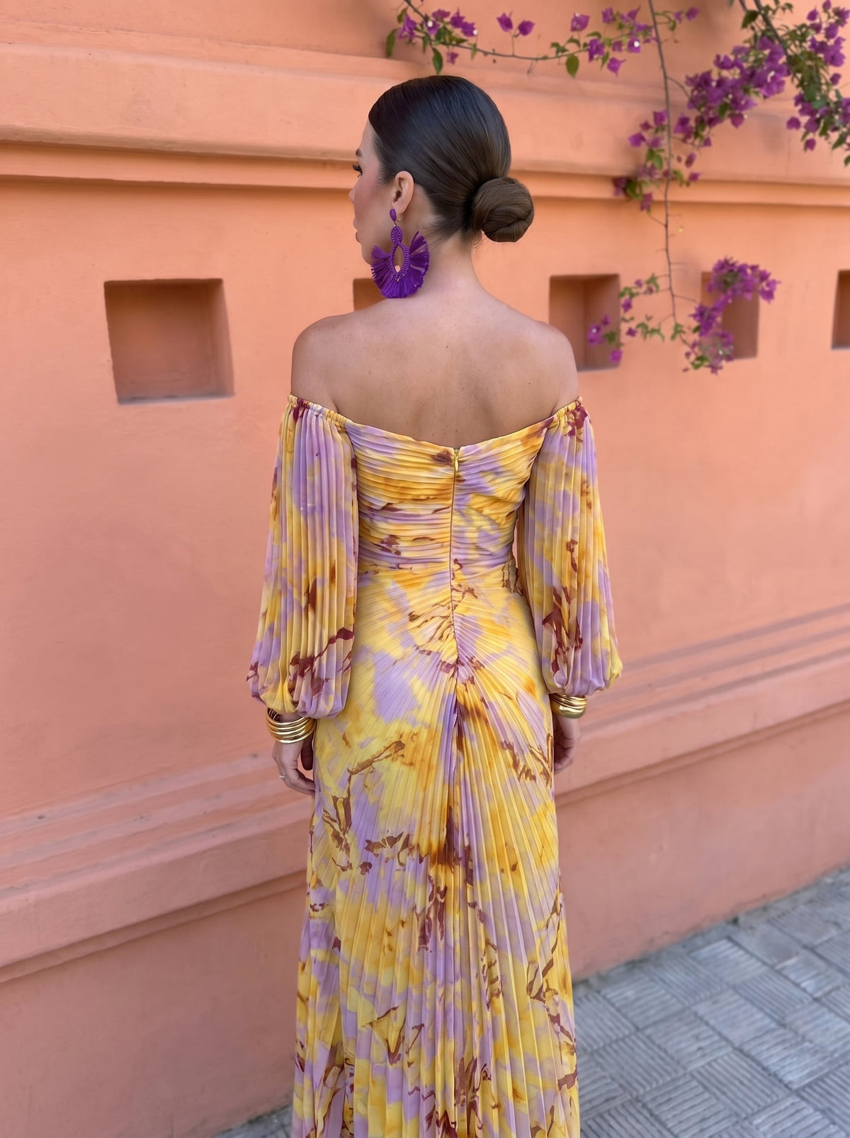 Christine — Elegant Dress with Deep Neckline