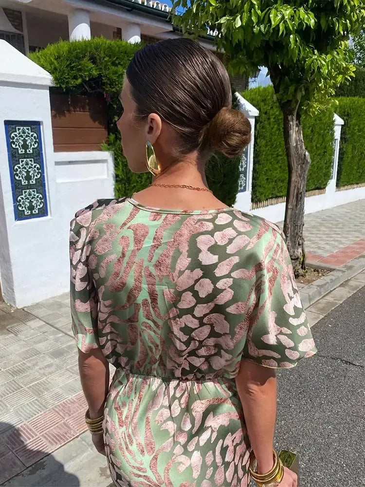 Claire | Midi Dress Color Copper